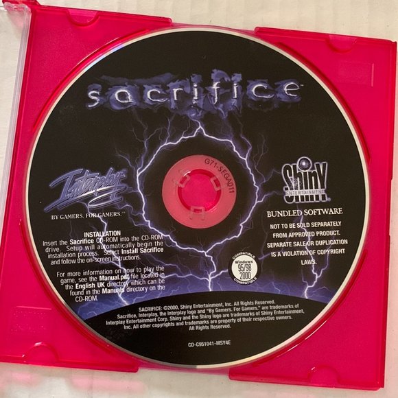 MSI Games Lot of 3 Sacrifice Aqua Nox MSI Multimedia Games Collection UNTESTED - Picture 9 of 13